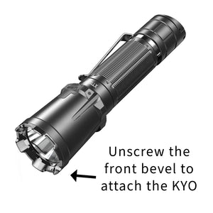 Klarus XT11GT Pro v2 flashlight 3300 lumens rechargeable